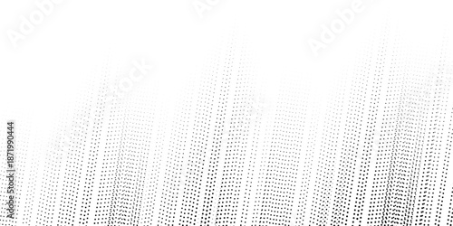 Abstract halftone background with dotted stripes. Dotted texture and trendy halftone tonal gradation effect.