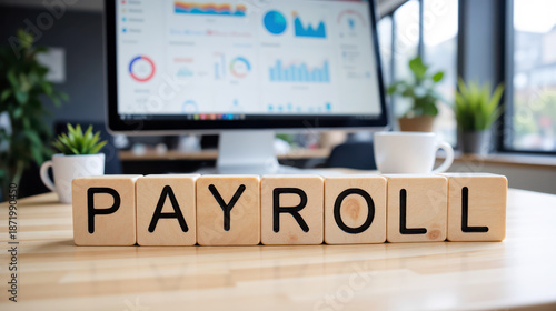Payroll administration and salary payment management for a business, budgeting wages with tax withholding and payslip calculations to support accounting, compliance and cash flow planning