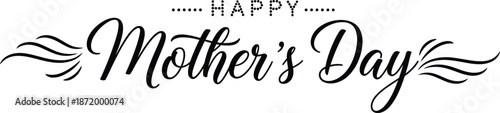 Happy mother's day greeting card