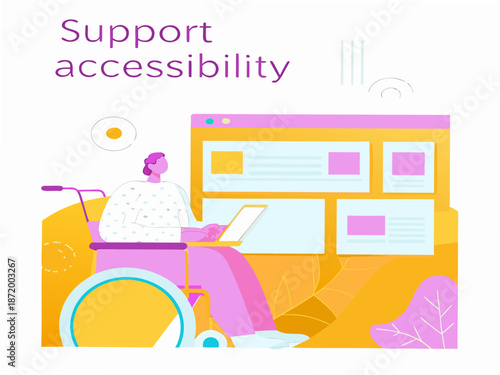 Disability awareness and support with technology