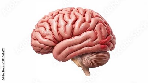 3d rendered illustration of human brain