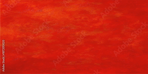 A dark textured red grunge background featuring aged paint and vintage canvas material with a purple and pink pattern for a retro wallpaper design