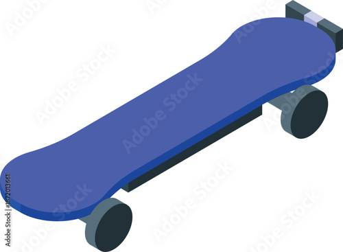 Electric skateboard promoting eco friendly commuting in urban environment