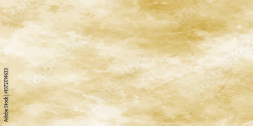 A weathered brown vintage parchment with a stained and aged grunge paper texture creates a blank antique backdrop for a retro design. Aged vintage parchment background. stained grunge paper texture