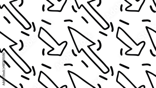 Set of arrows vector icons