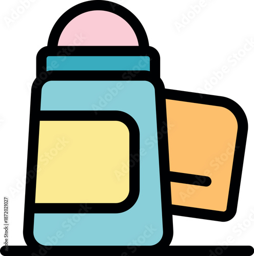 Stick deodorant ensuring underarm freshness and preventing body odor, promoting hygiene and confidence