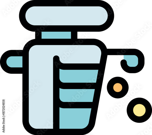 Water softener is pouring salt pellets, softening hard water for home use