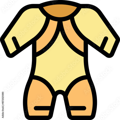 Baby bodysuit ensuring comfort for playing and sleeping, ideal for parents seeking soft and practical clothing