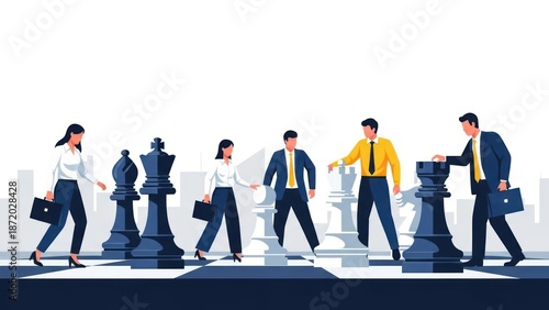 group of business people