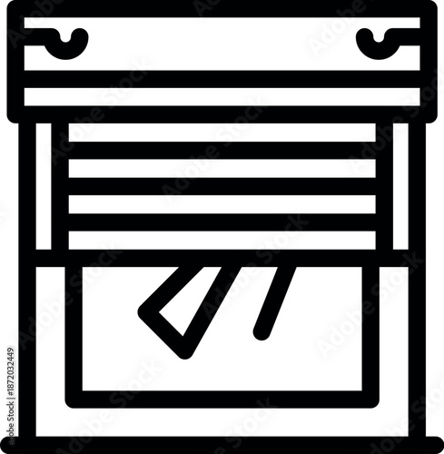 Sunlight streaming through jalousie blinds on a window, offering a balance of privacy and natural light