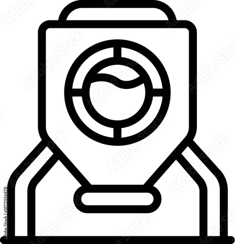 Large metal silo storing grains, ensuring safekeeping and efficient distribution in the agricultural industry