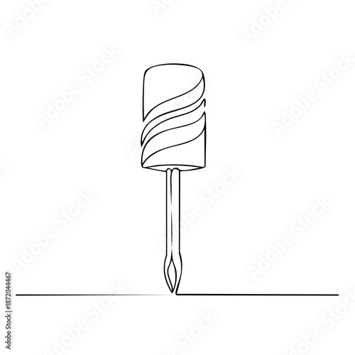 Single Line Tattoo Machine Contour Tattooing Device Tattooer Equipment Tattooing Hand Drawn