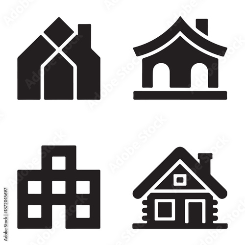 Home refresh decorative upgrade silhouette for household styling