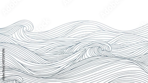 abstract waves background