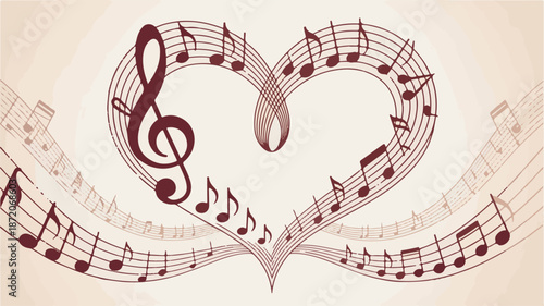 red heart on a white background