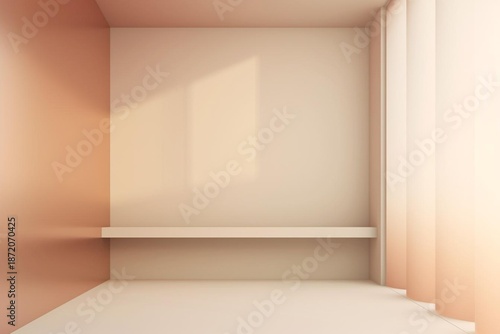 empty white room