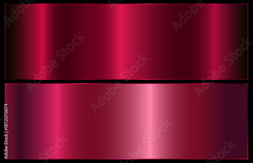 Realistic metallic pink gradient. pink palette. Metallic gradient effect for text design and bulletin boards, infographics.