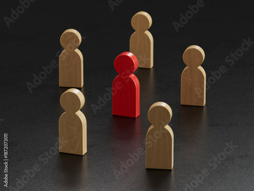 Red Stands Out: Among Light Figures