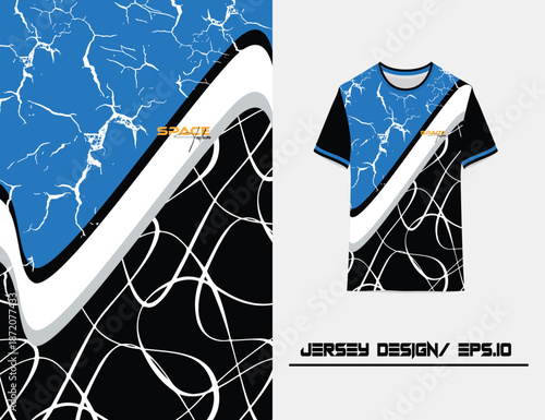 Soccer jersey design for sublimation, sport t shirt design