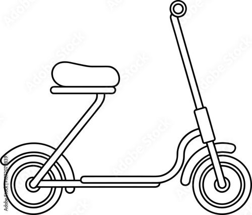 Vintage women blouse line art illustration with long sleeves pleated front collar fashion garment outline vector isolated