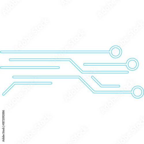 Futuristic Neon Decoration