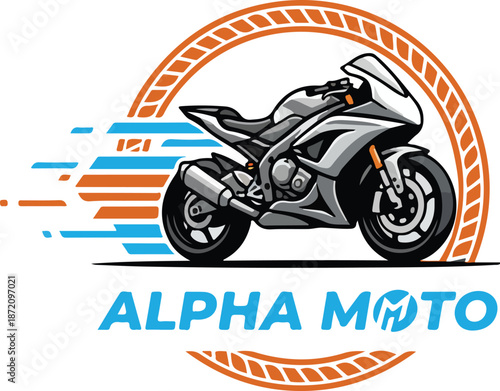 A fast red sport motorcycle and a chrome chopper engine are isolated on black and white backgrounds or riding on the road as a powerful transport vehicle for a biker