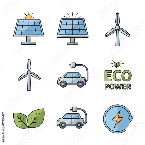 Eco Friendly Energy Sources and Electric Vehicles.