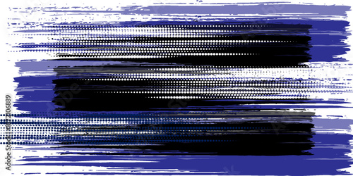 Abstract halftone wave dots background. Futuristic twisted grunge pattern, dots, circles. Vector modern optical pop art texture.