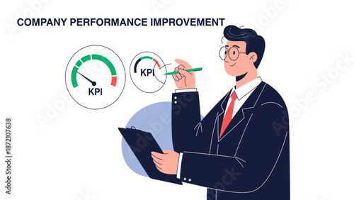 Business Analyst Improving Company Performance with KPIs