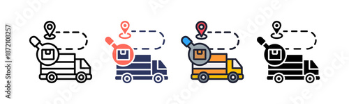 Asset Tracking multiple icon