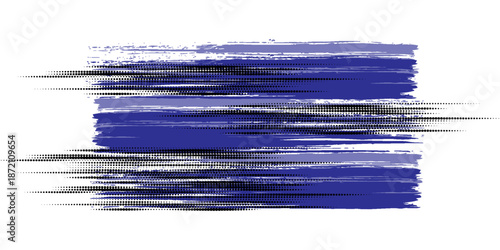 Abstract colorful blue paint brush and strokes, stripes pattern background. colorful blue nice brush strokes and hand drawn with horizontal lines background