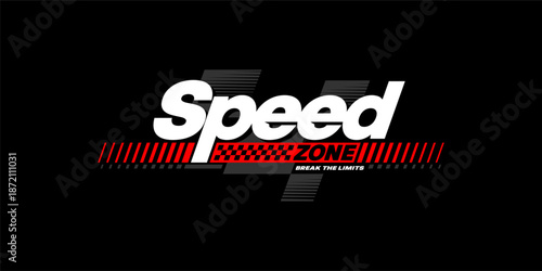 speed zone racing graphic