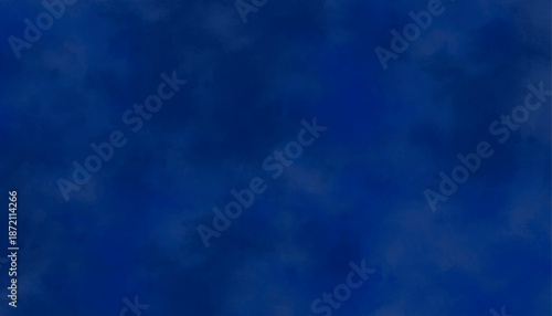 Abstract Midnight Blue and Navy Watercolor Texture Background
