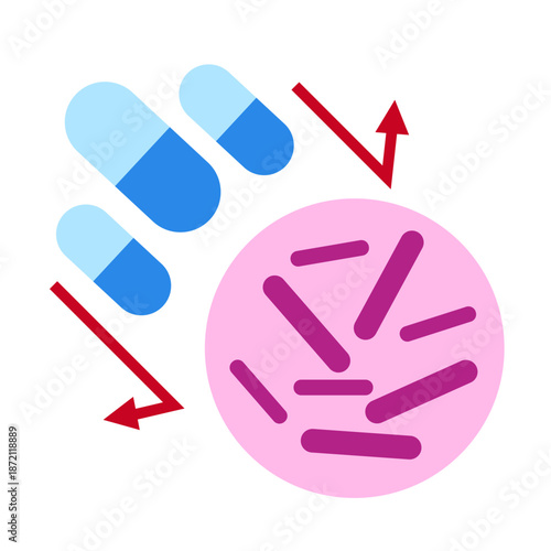 mycobacterium tuberculosis infection disease concept. TB test, medicine treatment and Drug-Resistant