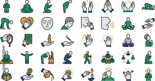 A diverse collection of grayscale icons showcasing various shapes and symbols ideal for user interfaces on transparent background high quality professional