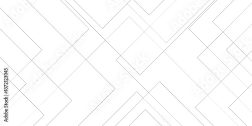 Vector abstract background seamless line. Abstract minimal geometric white and gray light background design. white transparent material in triangle diamond and squares shapes in random geometric.
