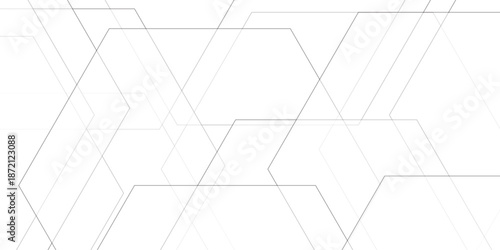 Vector abstract background seamless line. Abstract minimal geometric white and gray light background design. white transparent material in triangle diamond and squares shapes in random geometric.