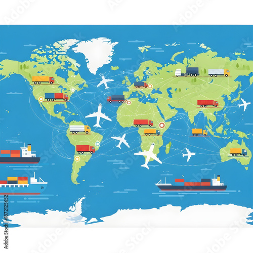 Global Logistics and Transportation Network
