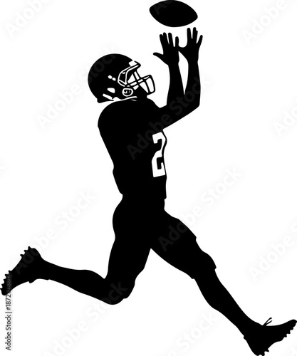 Dynamic American Football Players Action Vector Collection