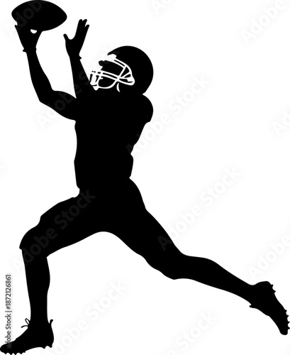Dynamic American Football Players Action Vector Collection