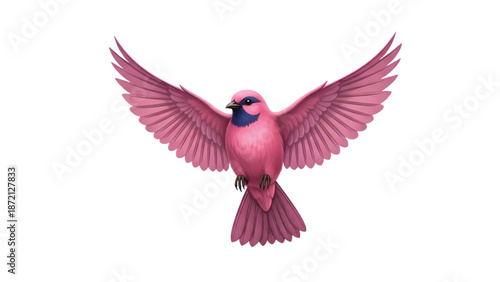 flying bird vector illustration