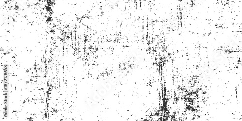 Abstract grunge design featuring dark ink splashes and textured paint drops on a dirty black vector background with a splattered dust pattern for an old wallpaper illustration