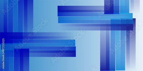 Modern background template with light blue and blue gradient pattern art