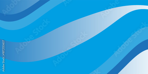 Modern background template with light blue and blue gradient pattern