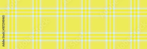 Worldwide background vector seamless, striped textile fabric plaid. Scenery check pattern texture tartan in yellow and light colors.