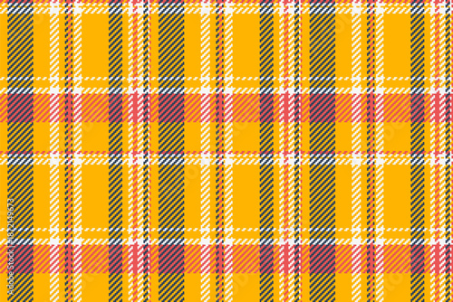 France vector check textile, fashionable plaid seamless texture. Classic background tartan pattern fabric in bright and blue colors.