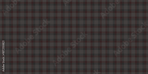 Strong plaid tartan pattern, formal texture seamless vector. Duvet cover textile fabric background check in grey and dark colors.