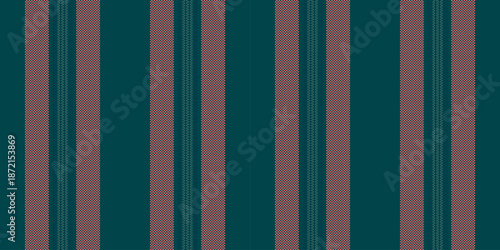 Dibrant stripe texture vector, retro fabric textile vertical. Clegance seamless lines background pattern in dark and red colors.