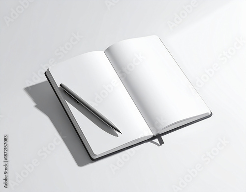 白紙のノート
AI生成素材