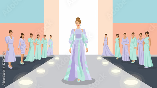 Fashion Show Extravaganza A Parade of Elegance and Style.